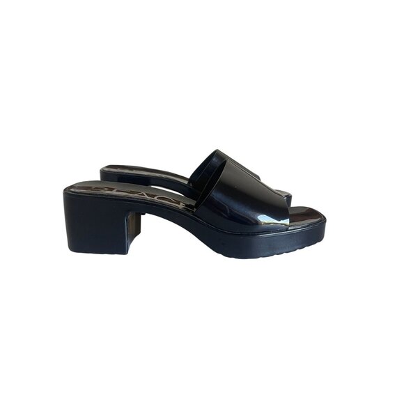 Beach by Matisse Wade Women Wade Slip On Open Toe Slide Sandal Black Sz 9 - Picture 1 of 7